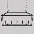 Garnet Rectangular Chandelier