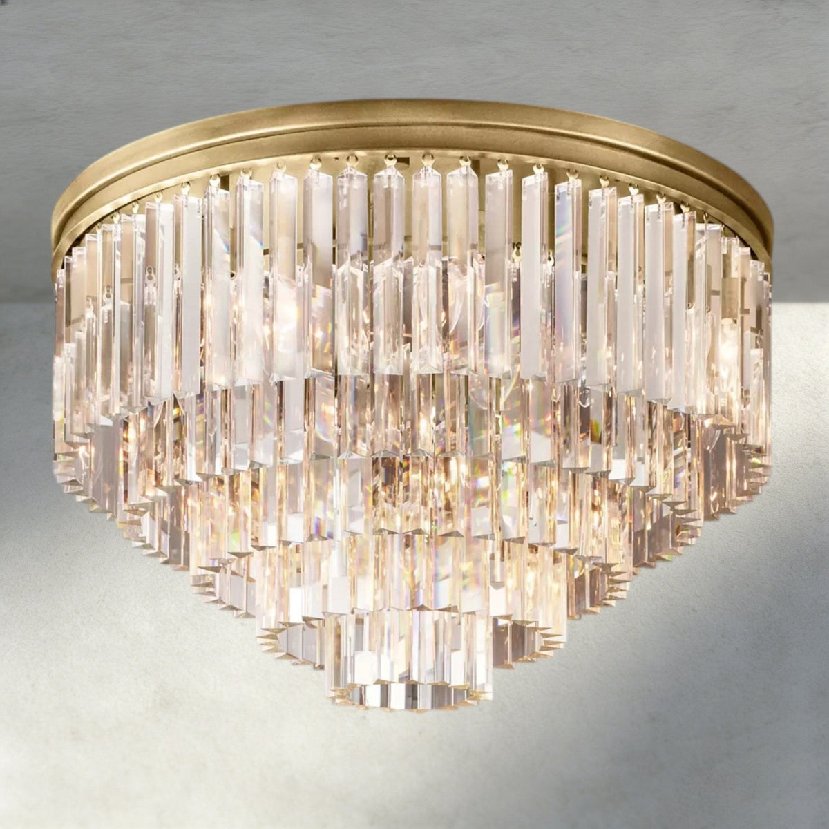 1920s Flushmount 20" - briglamps