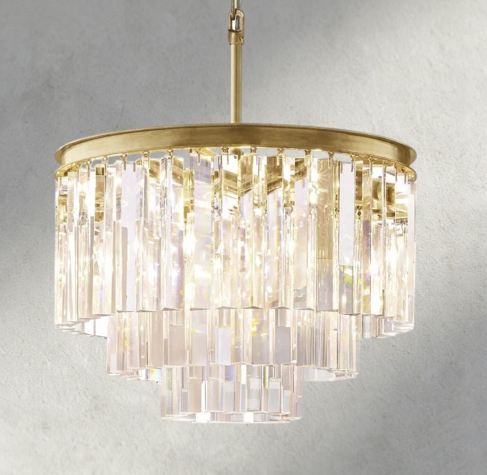 1920s Odeon Round Chandelier 20", 32", 44" - Brig