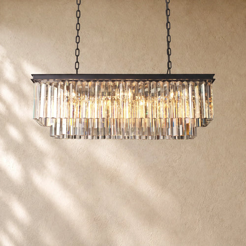 1920s  Rectangular Chandelier 40" 49" 59"
