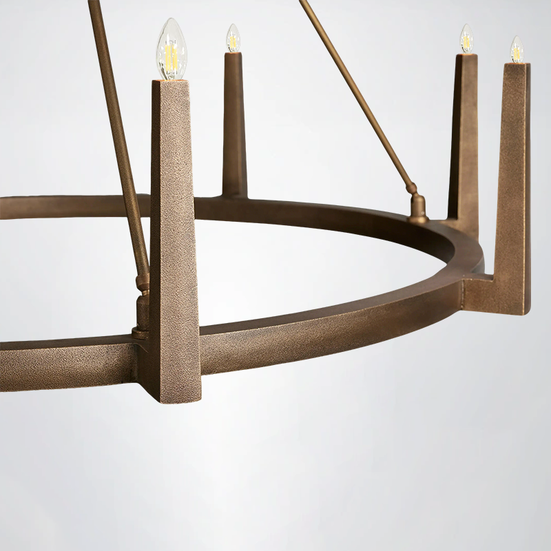 Windsor Round Chandelier 54" 42"