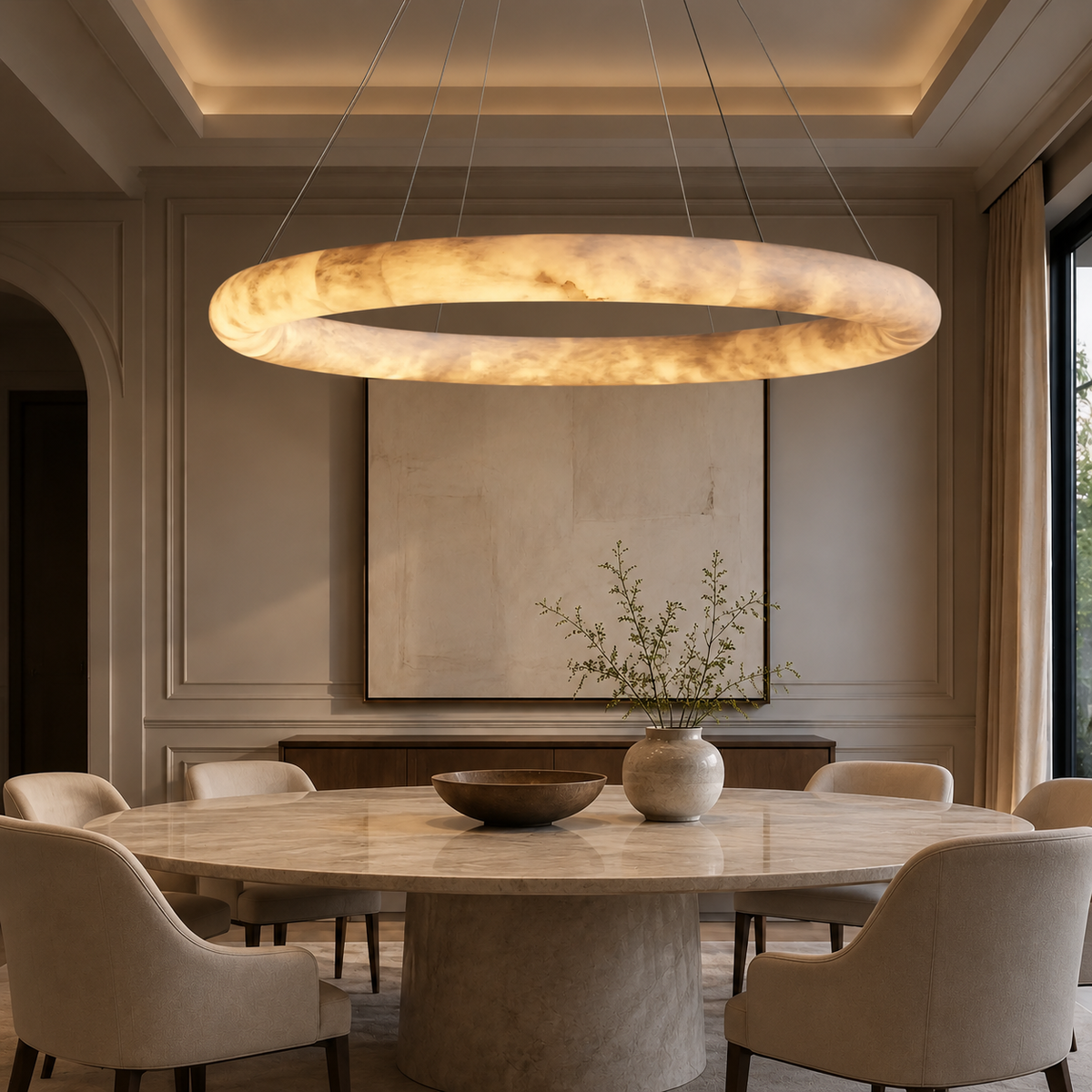 Halima Halo Chandelier