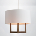 Lumaire Shaded Chandelier 24"