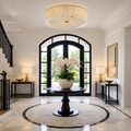 All copper alabaster ceiling lamp