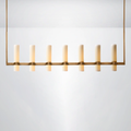 Summit Milk Linear Glass Chandelier