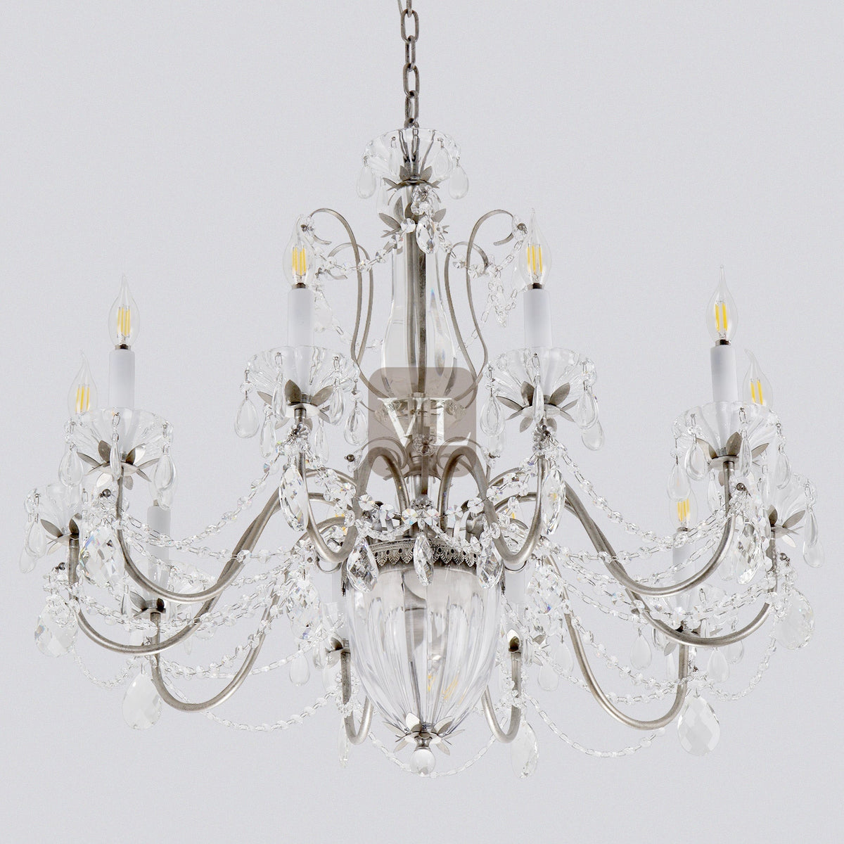 Victorian Crystal Chandelier