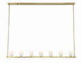 Estate 7 Light Chandelier Alabaster