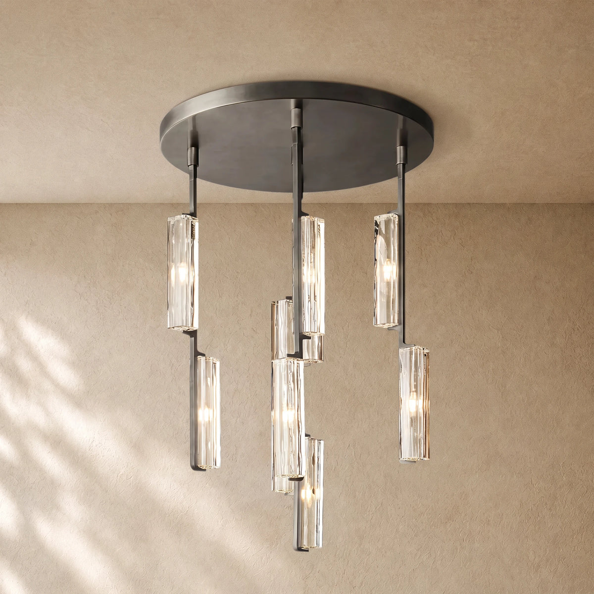 Audubom Crystal Round Chandelier