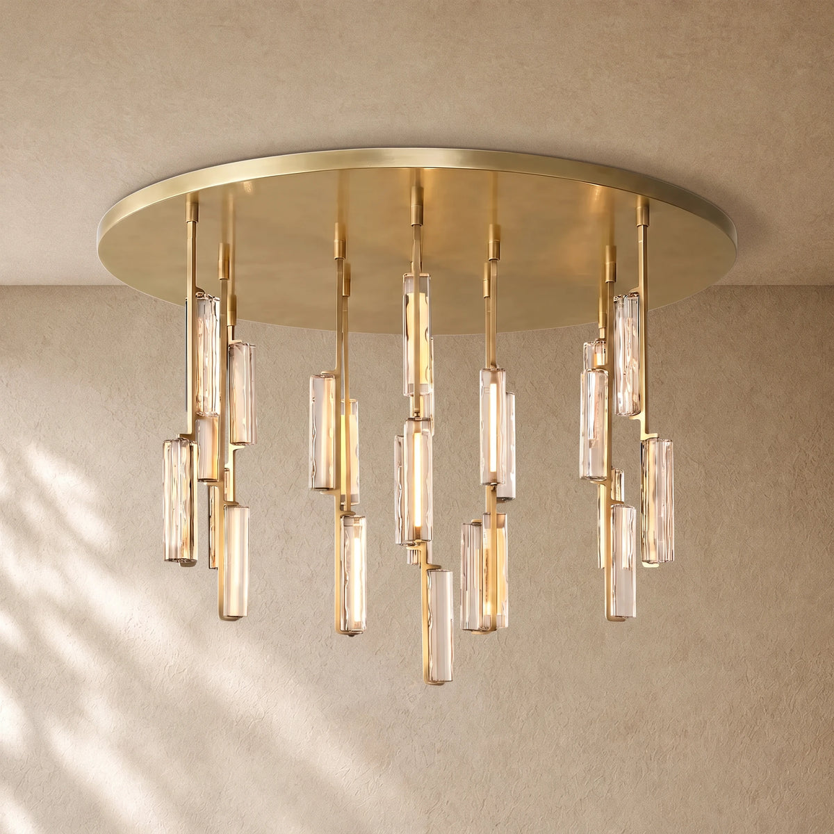 Audubom Crystal Round Chandelier