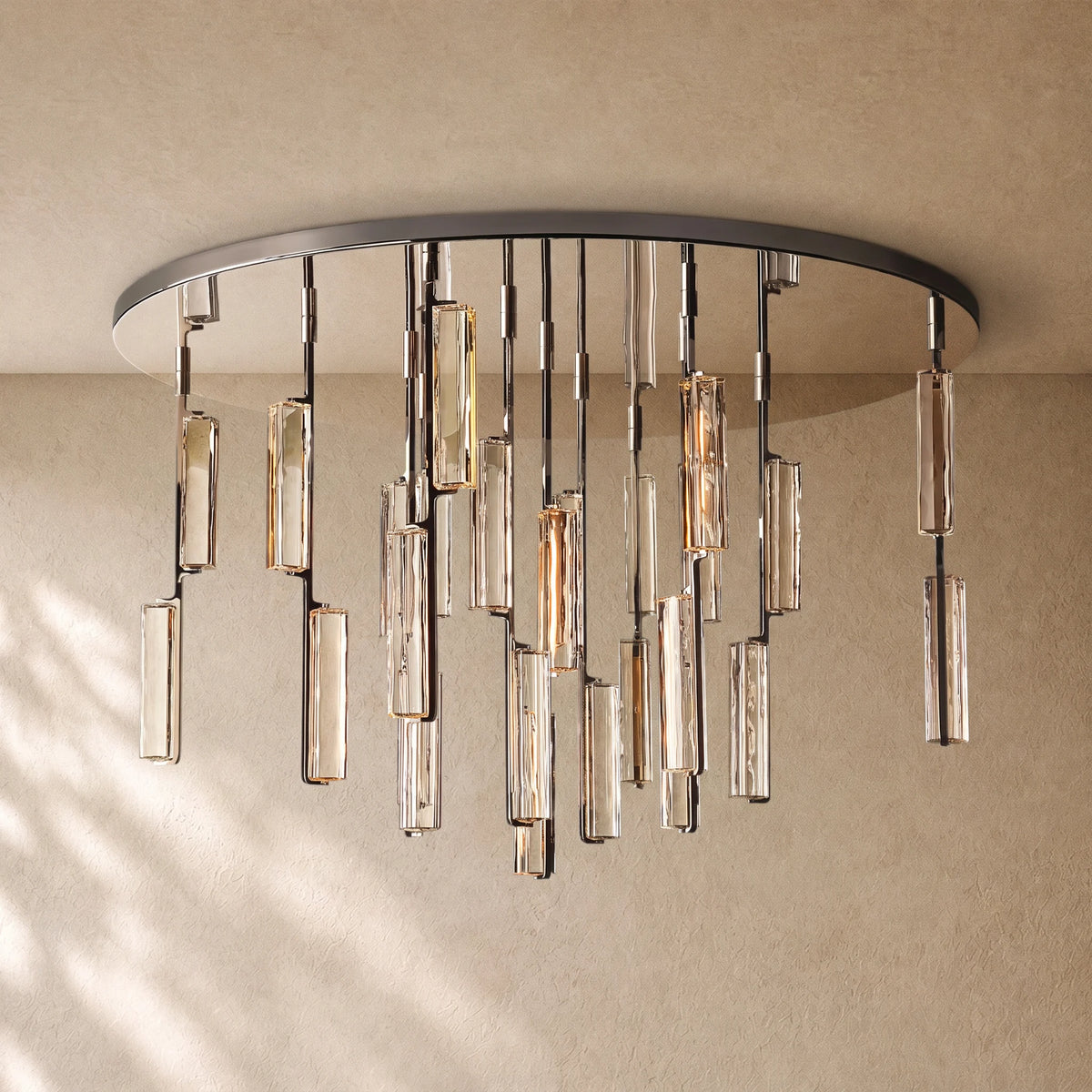 Audubom Crystal Round Chandelier
