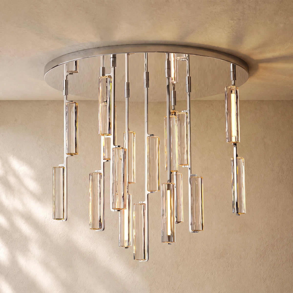 Audubom Crystal Round Chandelier