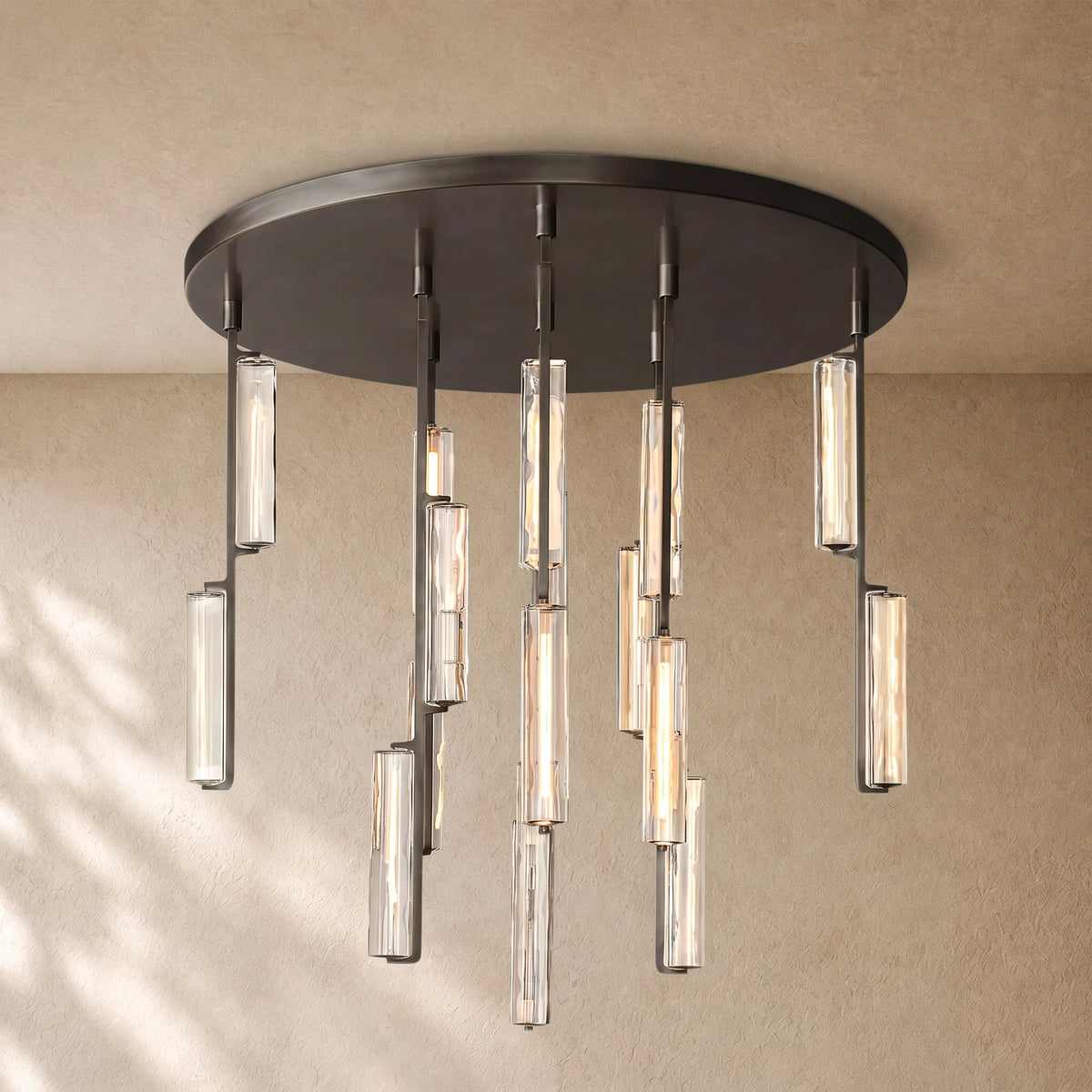 Audubom Crystal Round Chandelier