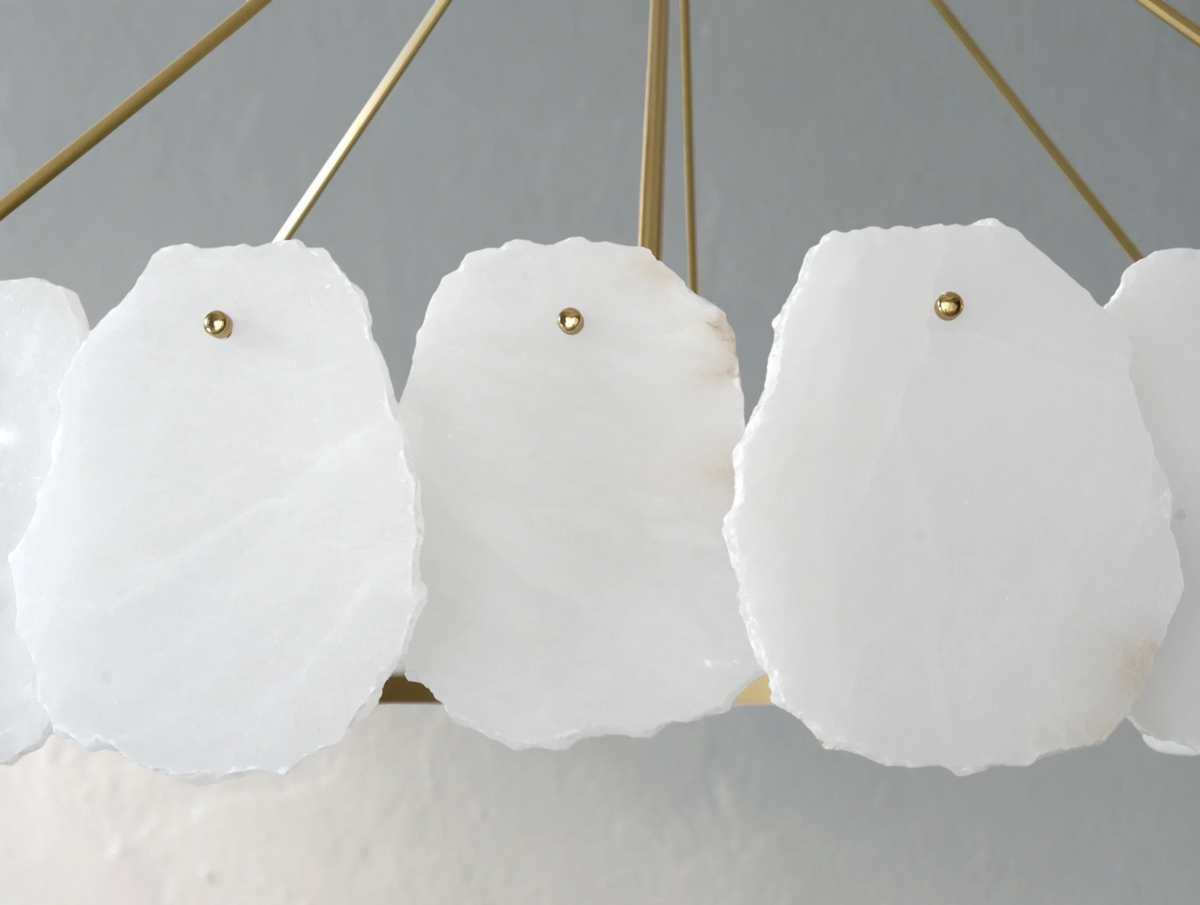 Aurelis Alabaster Chandelier