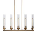 Juniper Glass Linear Chandelier