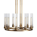 Juniper Glass Round Chandelier