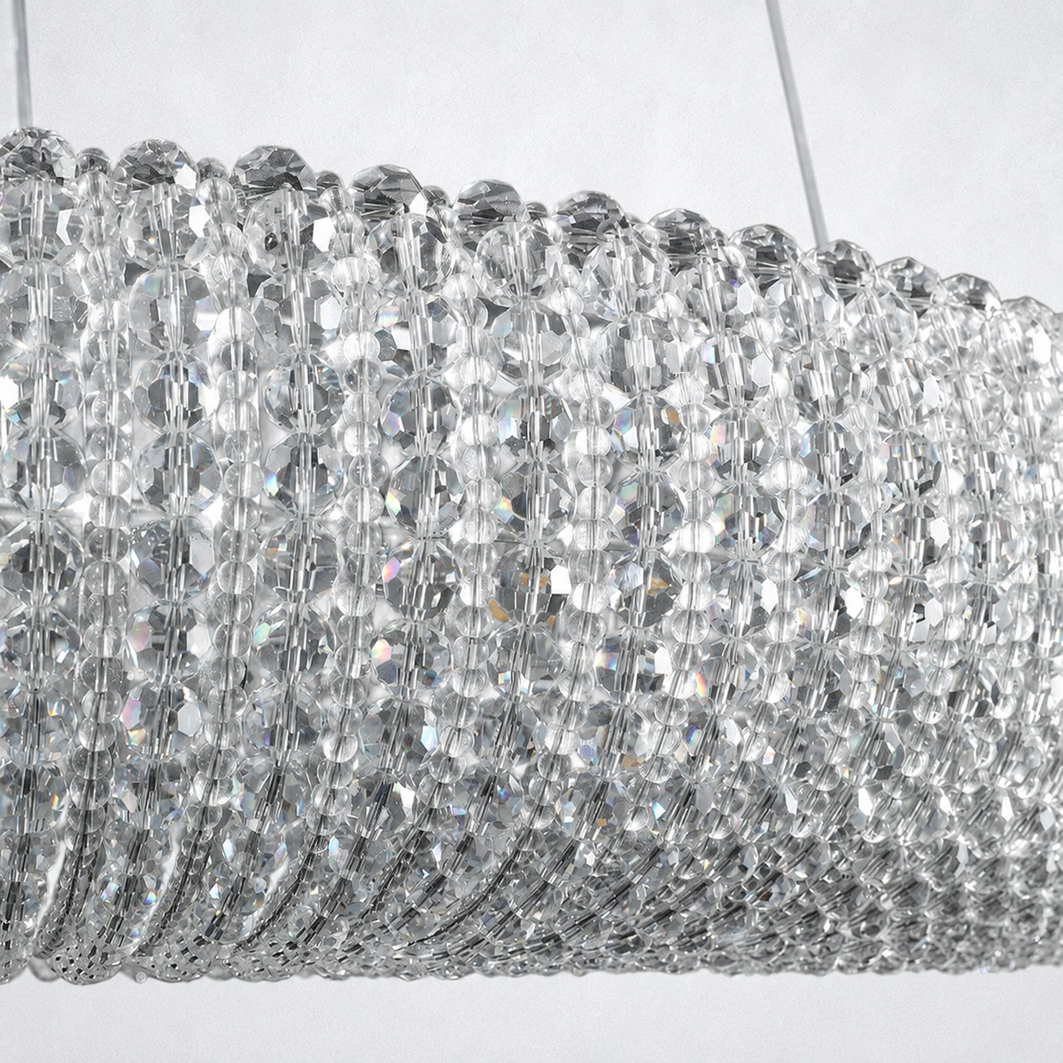 Elysian Crystal Round LED Chandelier 32"
