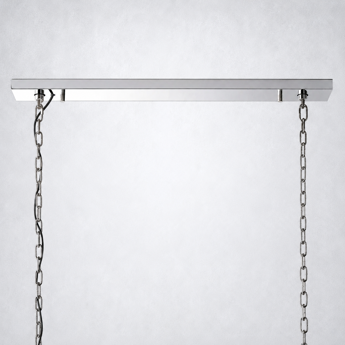 Ellington Calcite Rectangular Chandelier 62"