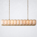 Ellington Calcite Rectangular Chandelier 74"