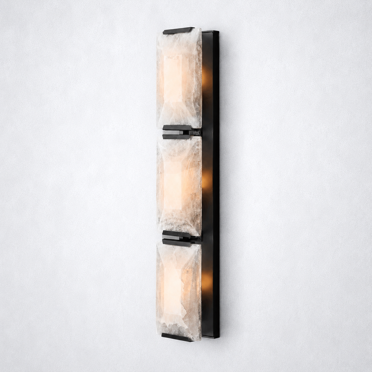 Ellington Calcite Triple Sconce