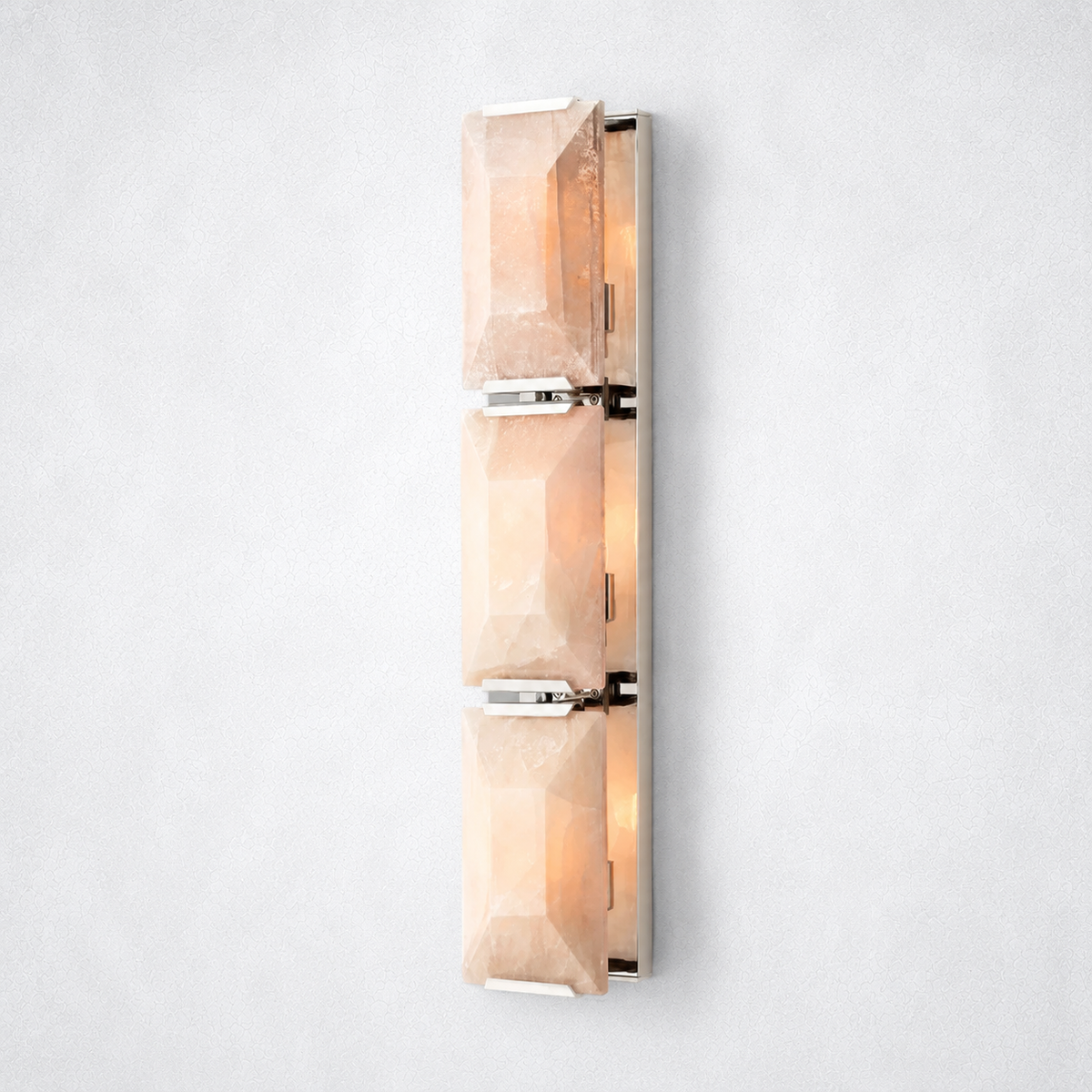 Ellington Calcite Triple Sconce