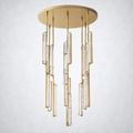 Sterling Round Chandelier 40"