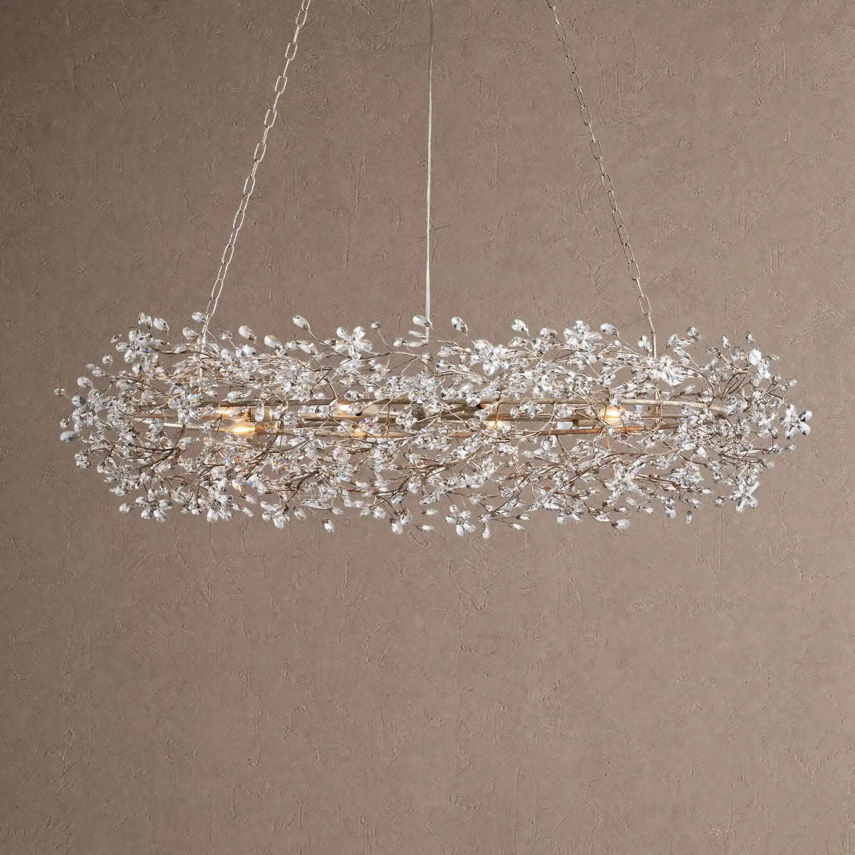 Fiore Oval Chandelier 62'' 74''