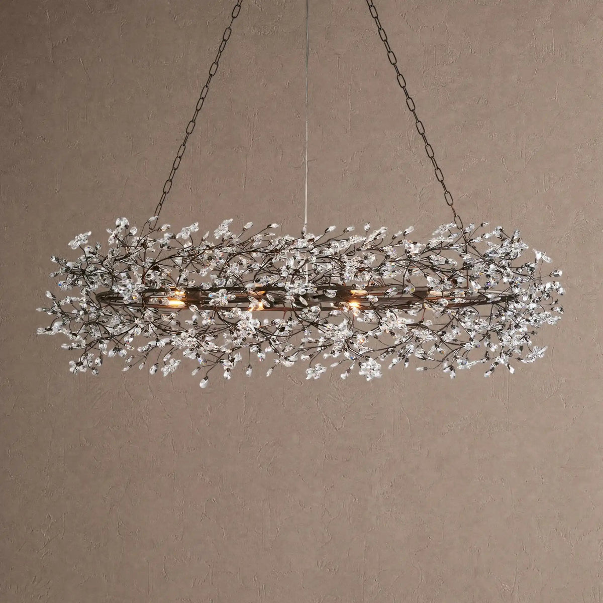 Fiore Oval Chandelier 62'' 74''
