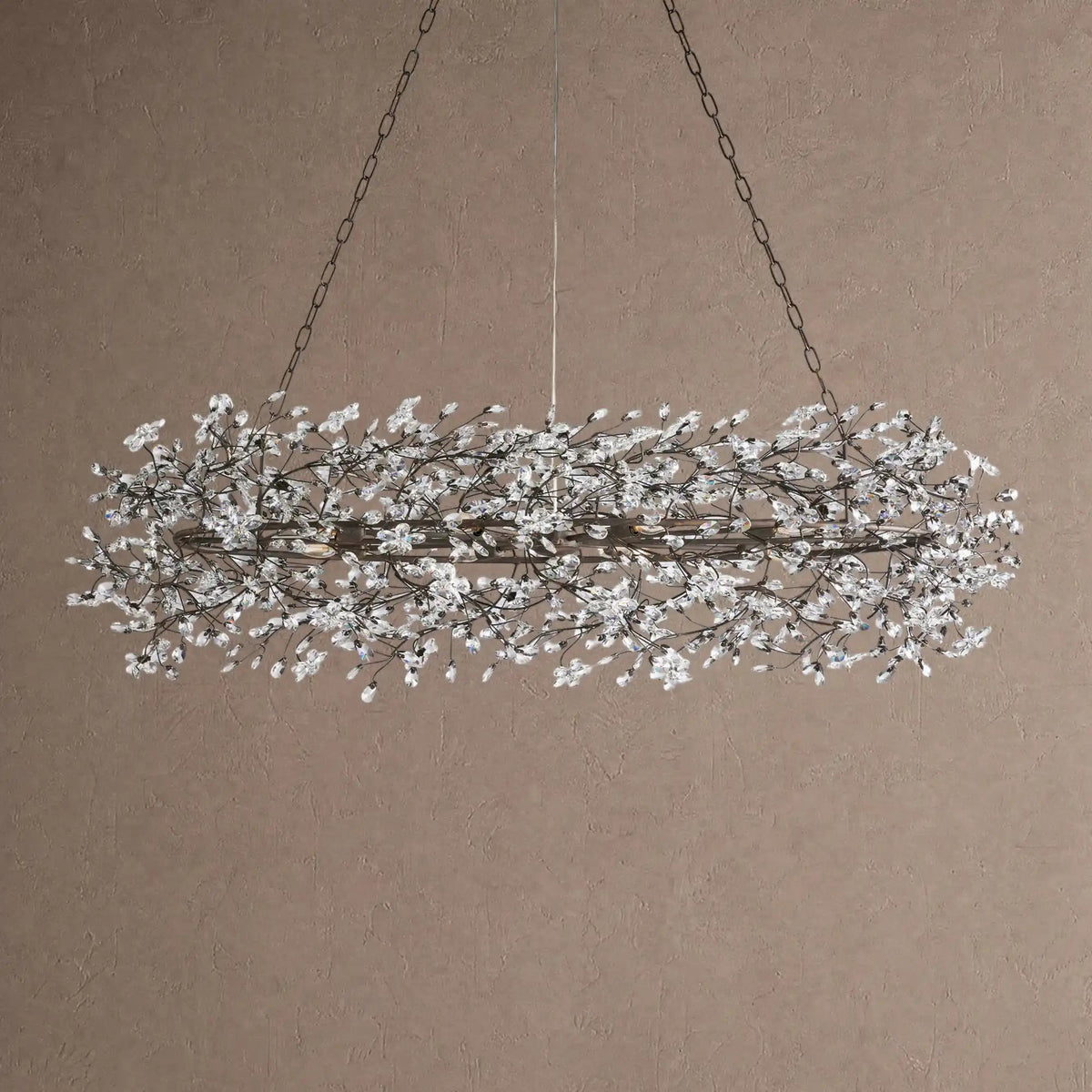 Fiore Oval Chandelier 62'' 74''
