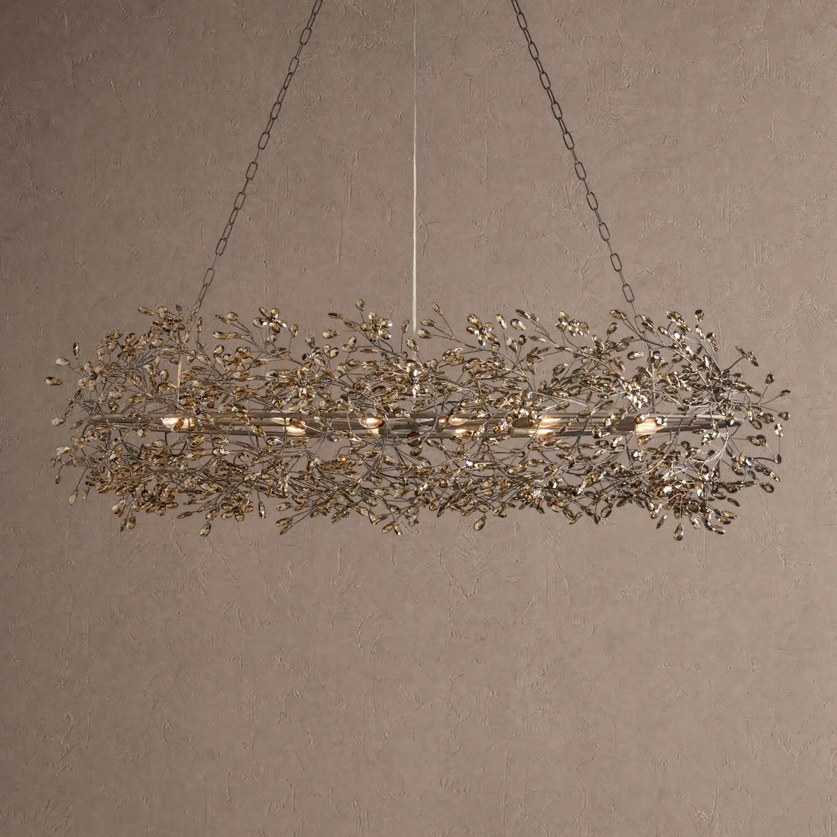 Fiore Oval Chandelier 62'' 74''