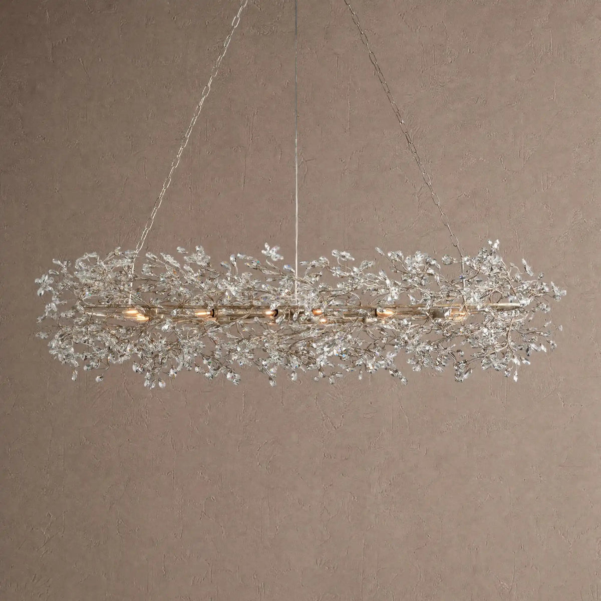 Fiore Oval Chandelier 62'' 74''