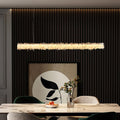 Savoy Crystal Cluster Linear Chandelier