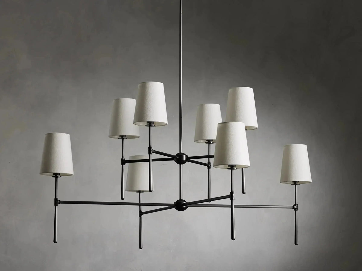 Monaco 2-Tier Round Chandelier