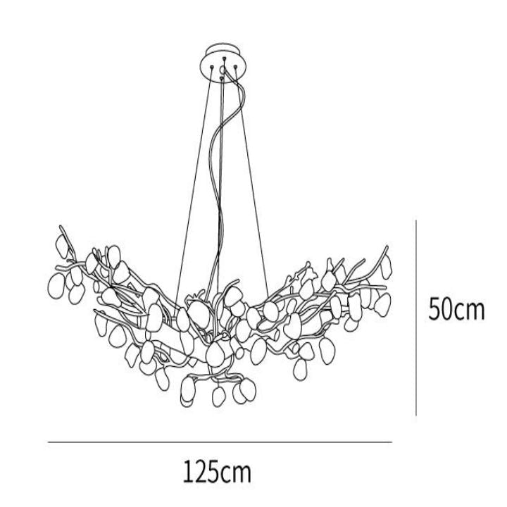 Luxurious Crystal Brass Dining Room Chandelier