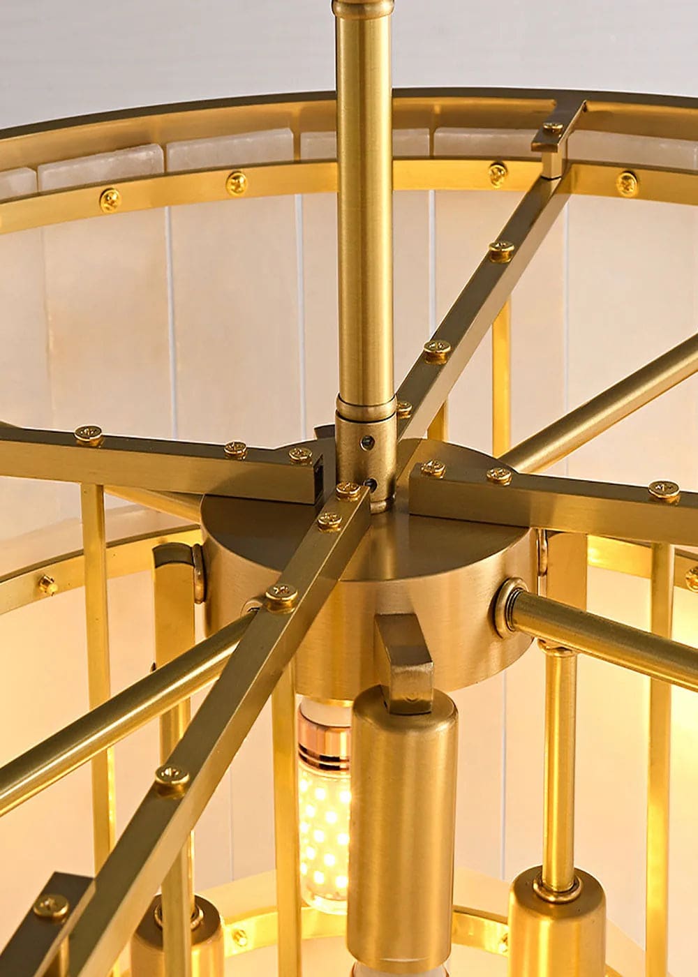 Alabaster 2/3/4/5 Tiered Chandelier