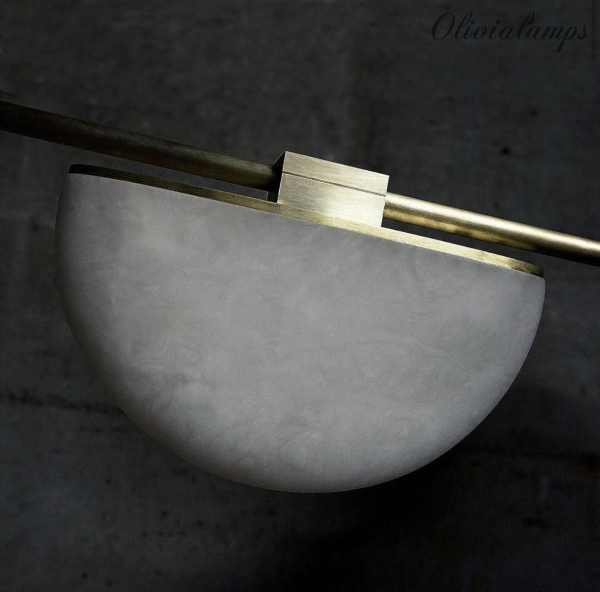 Alabaster Chandelier Artistic Modern Chandelier - Brig Lighting
