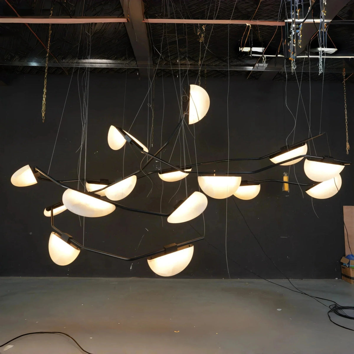 Alabaster Chandelier Artistic Modern Chandelier - Brig Lighting