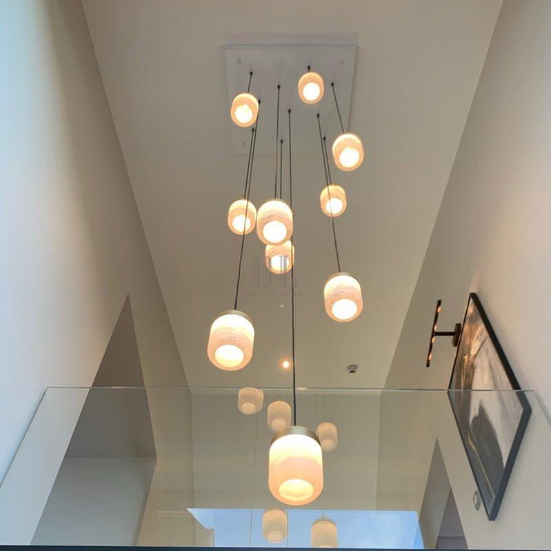 Alabaster Staircases Chandelier - Brig Lighting