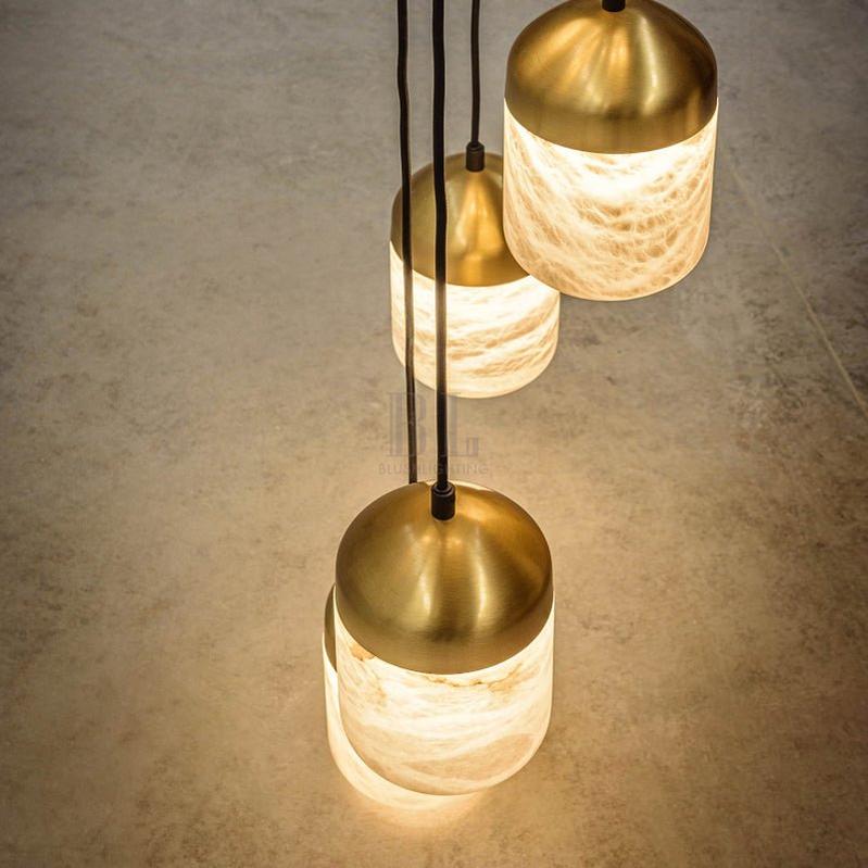 Alabaster Staircases Chandelier - Brig Lighting