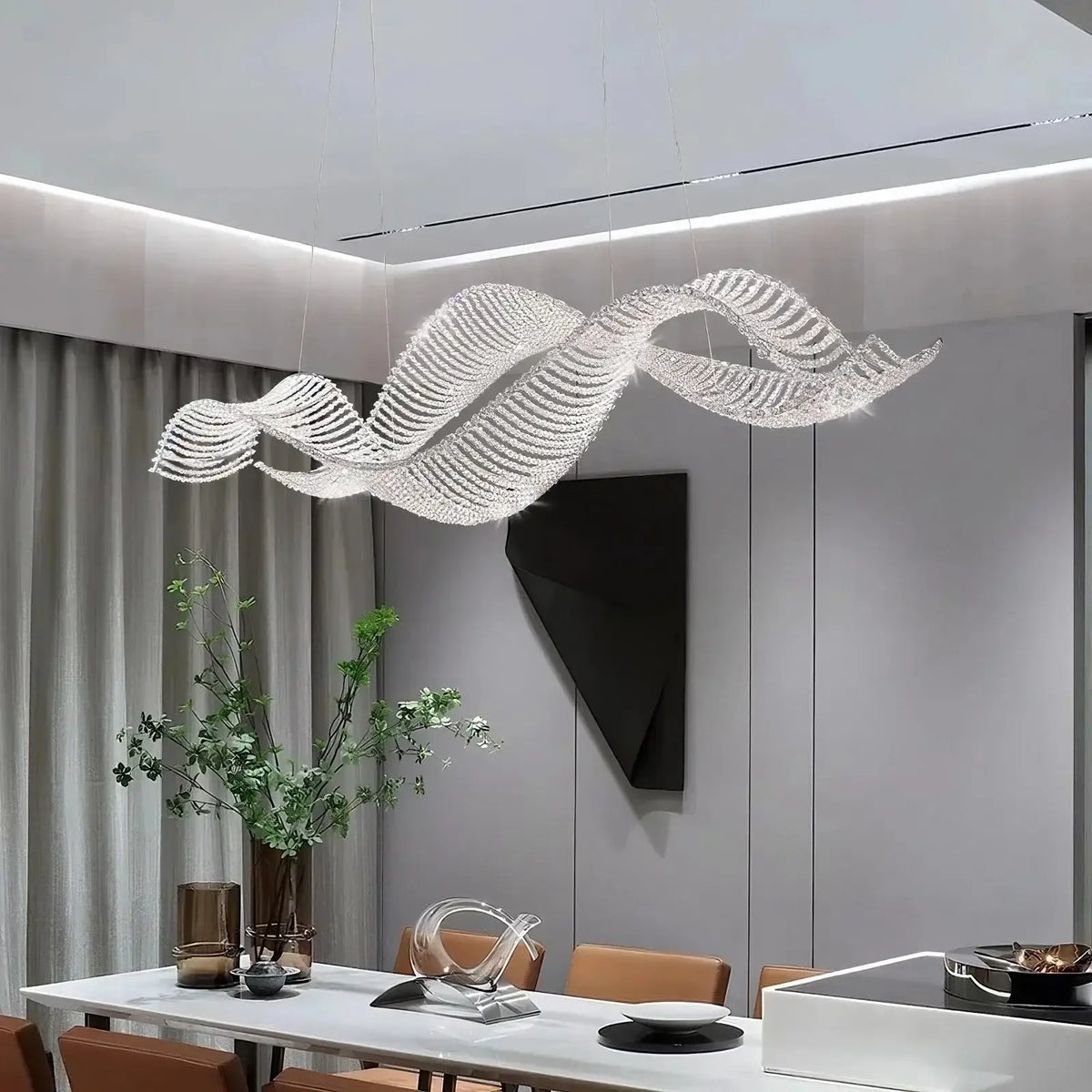Alleri Crystal Chandelier - briglamps