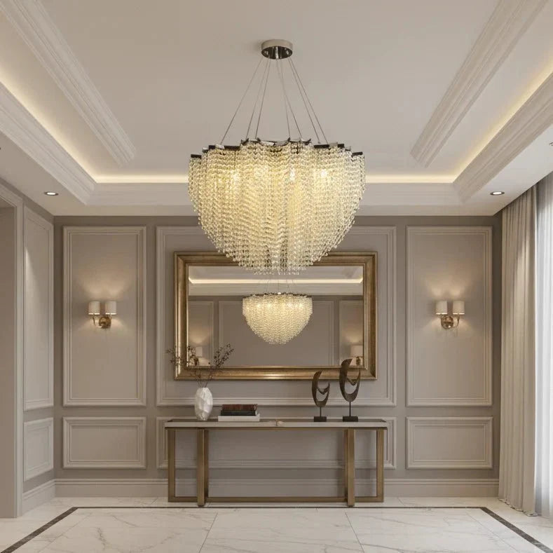 Alleri Crystal Chandelier - briglamps