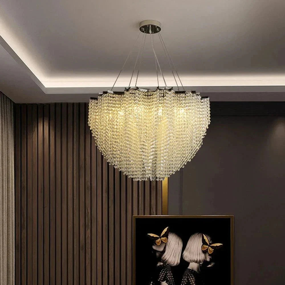 Alleri Crystal Chandelier - briglamps