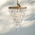 Anabelle Round Chandelier 17''23''H - Brig Lighting