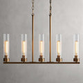 Andreas 5-Light Linear Chandelier - Brig