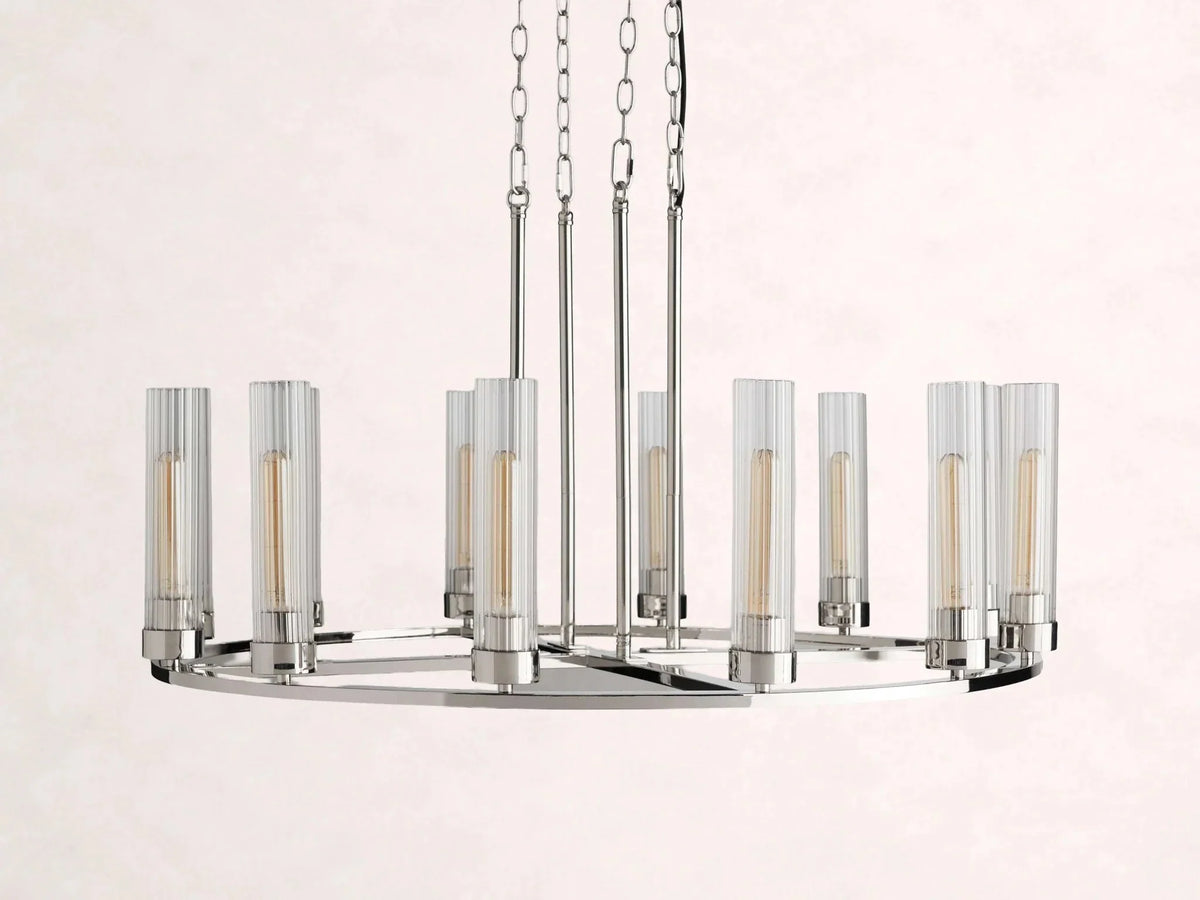 Andreas Round Chandelier - Brig Lighting