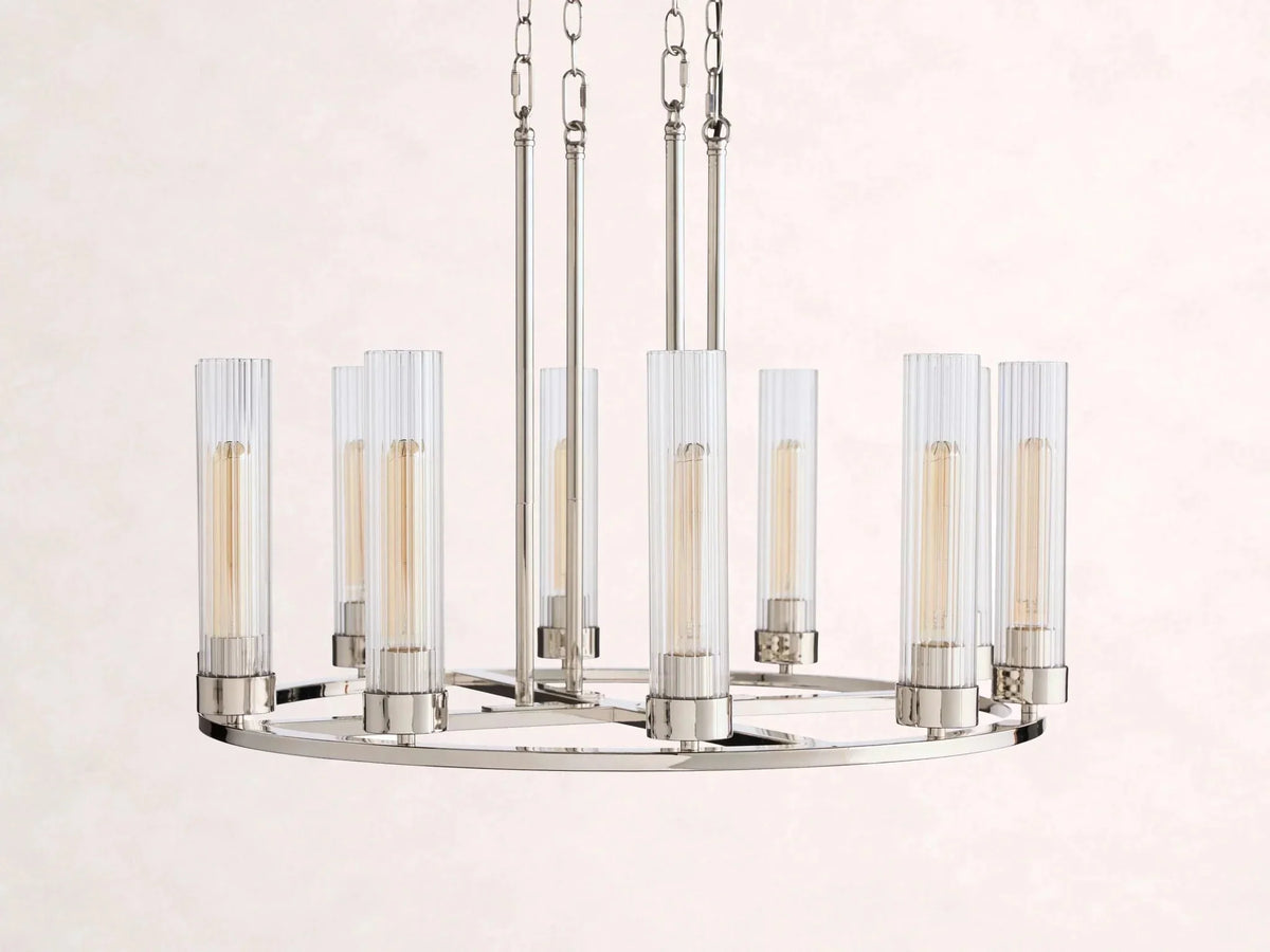 Andreas Round Chandelier - Brig Lighting