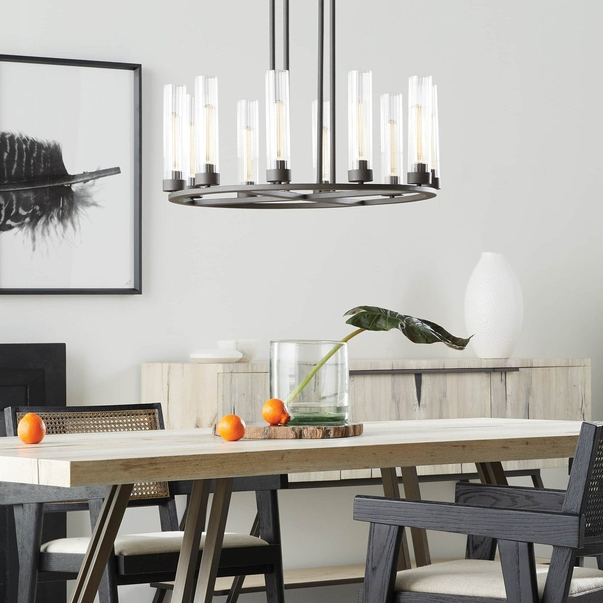 Andreas Round Chandelier - Brig Lighting