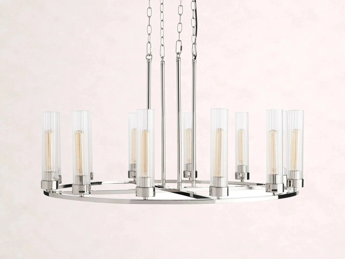 Andreas Round Chandelier - Brig Lighting