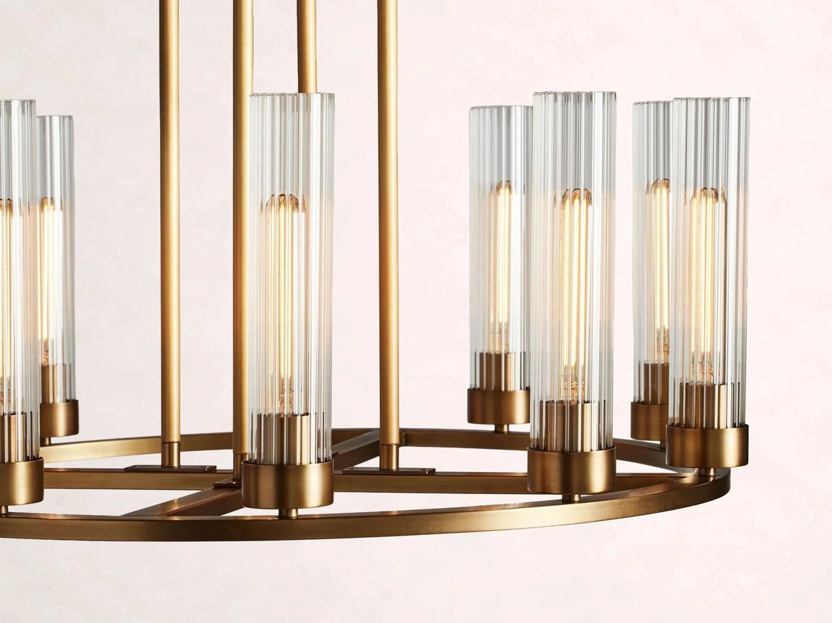Andreas Round Chandelier - Brig Lighting