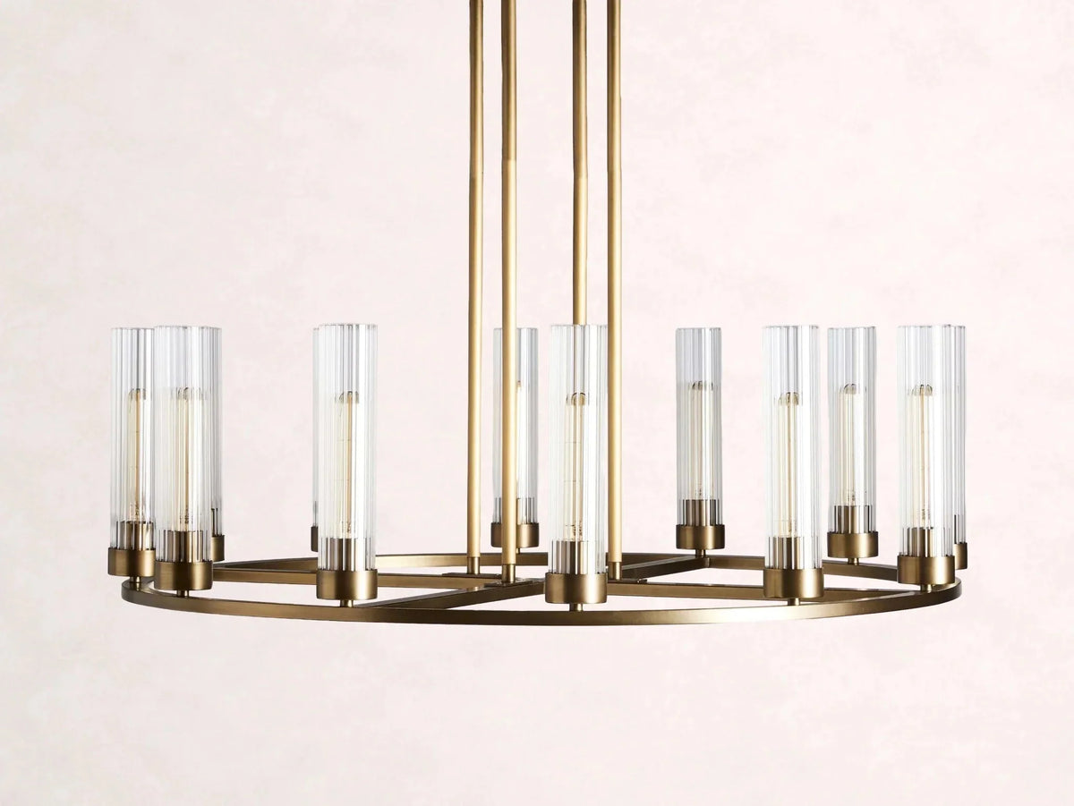 Andreas Round Chandelier - Brig Lighting
