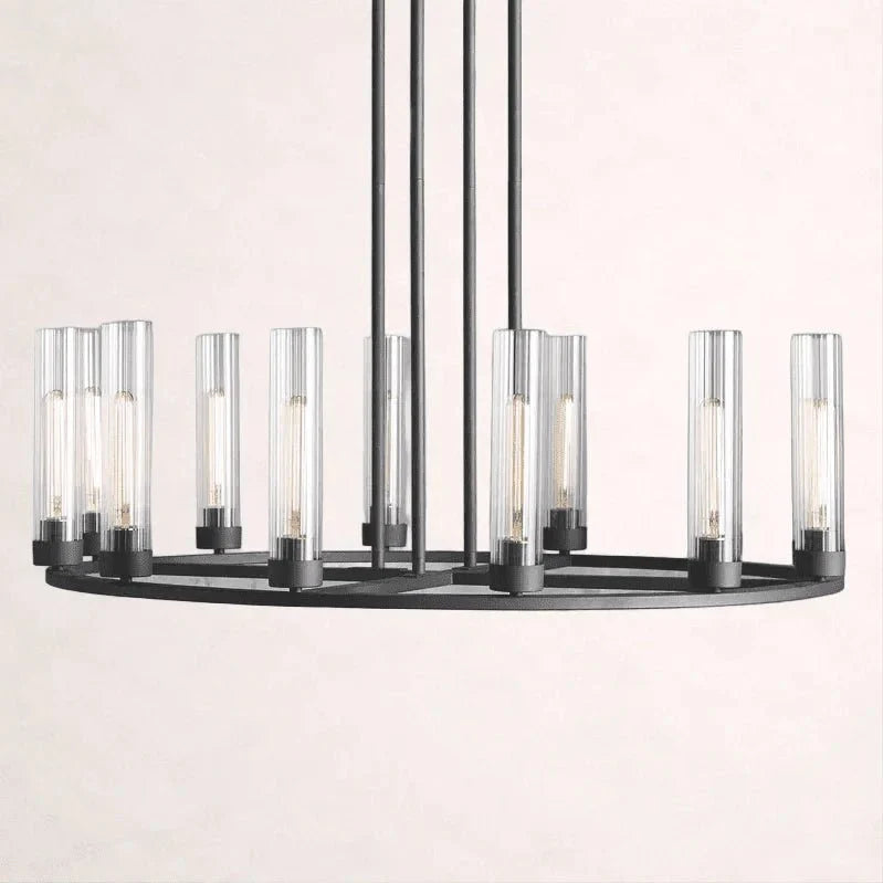 Andreas Round Chandelier - Brig Lighting